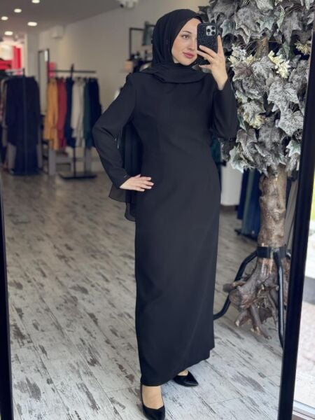 SENNA Reneta Pelerinli (Çıkartılabilir) Dress SD30111