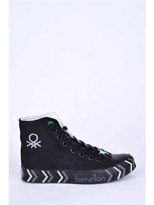 Benetton Uzun Converse Spor Ayakkab 30625 SİYAH - 37