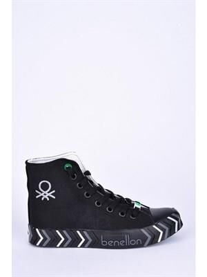 Benetton Uzun Converse Spor Ayakkab 30625 SİYAH - 37